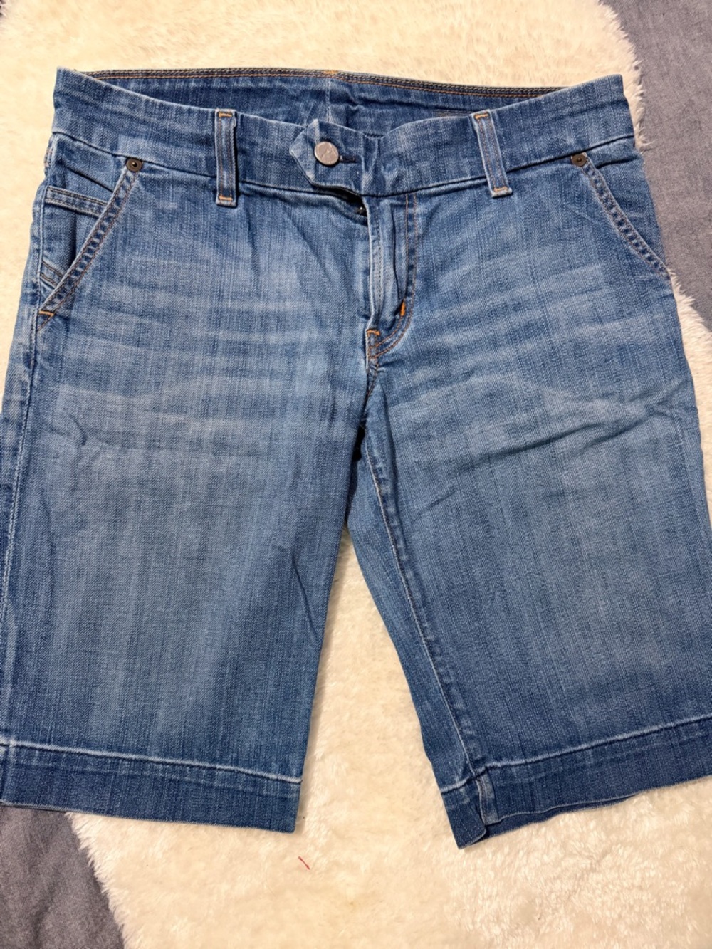 Citizens of Humanity Light Wash Denim Shorts